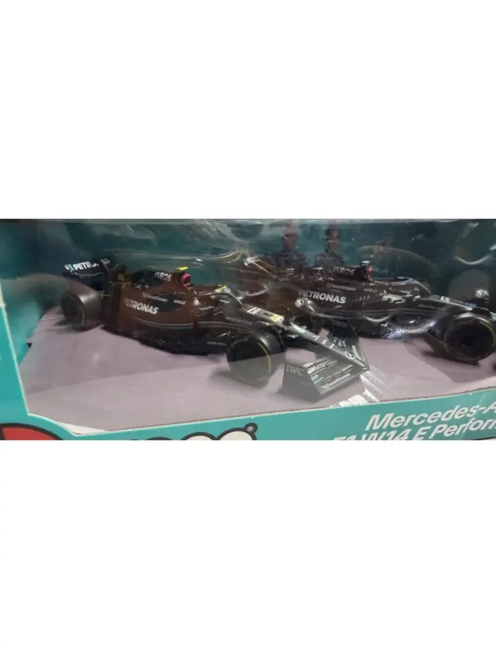 Bburago 1/43 Scale Mercedes-AMG F1 W14 E Performance Model Cars